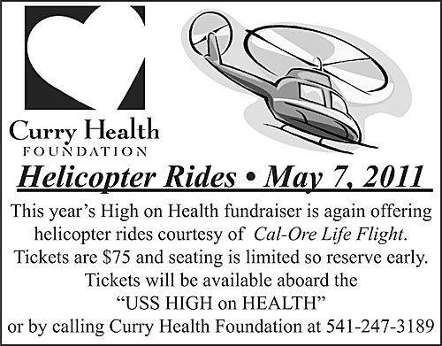 Helicopter Rides - Curry Health Foundation